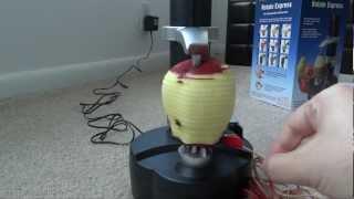 Automatic peeler machine demonstration: Rotato Express by Starfrit. Peel Apples, Potatoes, etc.