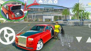 European Luxury Cars - Rolls Royce Phantom - Shopping Mall - Driving Luxury Sedan - Android Gameplay