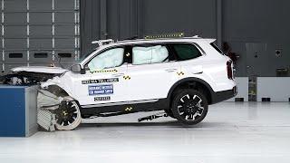 2023 Kia Telluride updated moderate overlap IIHS crash test