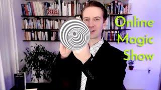 Online Magic Show: 'Extrasensory Deceptions' is Christopher Howell's Interactive Zoom Magic Show.