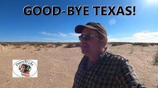 Hello New Mexico! - Cheap Full RV Hook Ups In Texas - Winter RV Traveling Across America