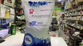 Manuchar Agro MKP 25kg pack reasonable price at Kissan Ghar | phosphorus and potassium for all crops