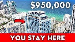 Inside A $950,000 Hollywood Beach Florida Apartment - Luxury Apartment Tour - Hyde Beach House