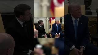 Trump hosts French President Macron amid rising tensions on Ukraine war anniversary