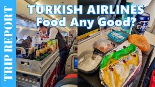 Turkish Airlines Economy Class Food Review  Inflight Meal & Drinks on Medium-haul Flight