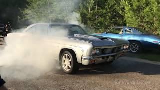 Burnout Callout: Melting rubber with Junkyard Life before hot rod road trip 2018