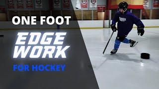 One Foot Hockey Edgework for Inside & Outstide Edges - DuPraw Powerskating