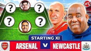 Starting XI Live | Arsenal vs Newcastle | Carabao Cup Semi Final