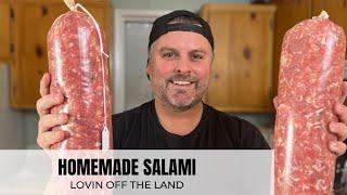 MAKE YOUR OWN SALAMI - IT'S EASY!!!