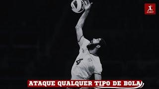 Ataque Vôlei. Ataque qualquer tipo de bola