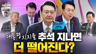 김근식X박성태ㅣ지지율 20% 끝이 아니다? [형오살롱 30화]