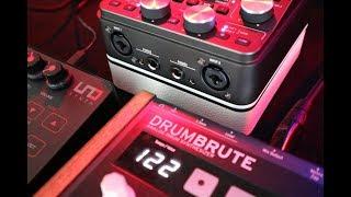 IK Multimedia UNO Synth vs. Arturia DrumBrute Analog Drum Synthesizer - Live Video