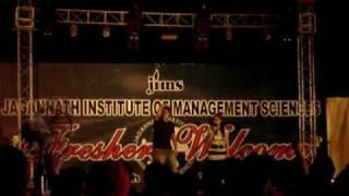 JIMS freshers party-BCA..akarshan's performance