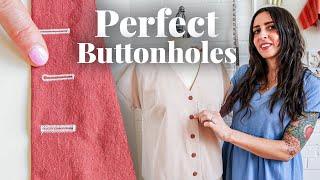 Buttonhole Sewing Secrets Every Beginner Should Learn (COMPLETE GUIDE)