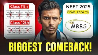 Fastest COMEBACK in NEET 2025 preparation - Know How?