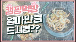 [4K] 두꺼비놀이터_EP6.캠핑_캠핑은 먹고 또 먹고 소화시키고 먹고_도플갱어 원폴텐트_베이스타프