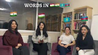 WORDS IN TAJIK, HINDI, KAZAKH AND AZERBAIJANI p.2 | similar words