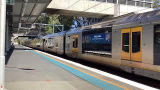 Sydney Trains: T1 and T104 arrive at Jannali