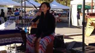 Shania Reynolds Performing with Oscar Reynolds