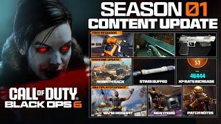 HUGE Black Ops 6 Content Update, FREE REWARDS, XP Increase, Rebirth Island BACK, &.. (Patch Notes)