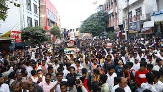 Exclusive visuals - Sri #PawanKalyan Campaign for #MahaYuti in Latur, Maharashtra