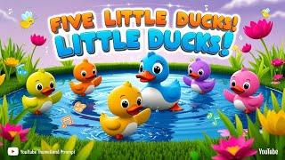 " Five Little Ducks: The Ultimate Fun Kids' Nursery Rhyme Sing-Along Adventure! "