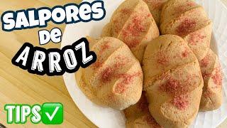 SALPORES DE ARROZ -clase de Panadería Salvadoreña