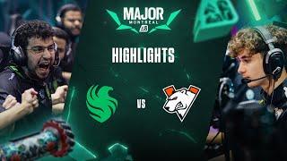 Highlights: Team Falcons vs. Virtus.pro - BLAST R6 Montreal Major // Quarter-final