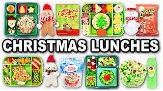 Making SCHOOL LUNCHES & Christmas Treats!  Easy, Fun & FESTIVE Lunch Ideas