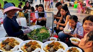 The Walk Street Food In Phnom Penh City, Cambodia