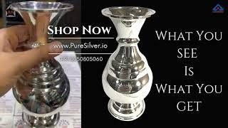 200 grams Silver Kalash Video Show [Price and Weights] on www.PureSilver.io by Navrang Silver Works