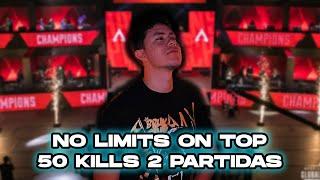 50 KILLS EN 2 PARTIDAS NO LIMITS LA ESTA ROMPIENDO EN LA PRIMER FASE DE ALGS CC