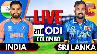 India vs Sri Lanka, 2nd ODI | Live Cricket Match Today | IND vs SL Live Match Today | India Batting