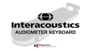 Enhance Your Audiometry Efficiency with the Interacoustics Audiometer Keyboard | e3 Diagnostics