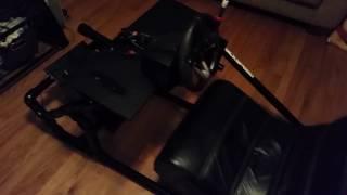 Budget PS4 PVC Racing Sim!