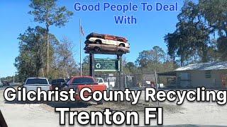 HUGE Pile Of Scrap Metal!!!! Gilchrist County Recycling Trenton Fl [Otter Creek Strong]