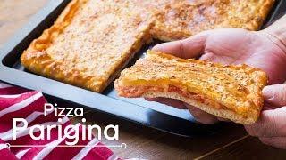 Pizza Parigina Veloce  | Ricetta Pizza Sfogliata Ripiena Pronta in 5 Minuti | 55Winston55