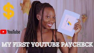 My First Youtube PayCheck as a Ugandan YouTuber