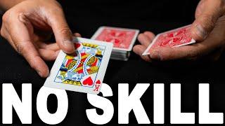 TOP 2 Card Tricks That Require ZERO SKILL!