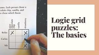 Solve Logic Grid Puzzles: THE BASICS