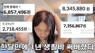 한달만에 1년치 생활비를 써버렸다... | 카드값 폭탄 터졌어요.... 3,600만원!? | 새벽 5시반 일어나 뉴질랜드에서 홀로 아들 넷 키우는 엄마의 하루