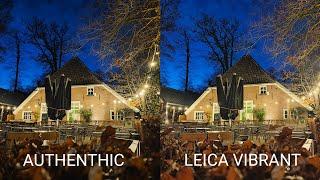 Xiaomi 13 Pro Low Light Authentic vs Leica Vibrant Big Difference!?