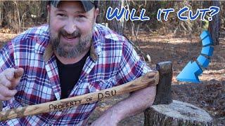 Rehandling an Axe with the LeadSmith. Will it Cut? #axe #woodworking #axerestoration