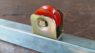 Few people know about the secret of installing wheels on gates | how to install door wheels