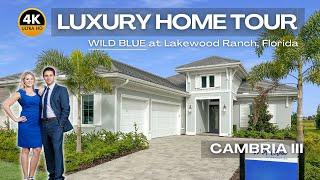 Wild Blue at Waterside Lakewood Ranch | LUXURY Homes for Sale in Sarasota - Cambria III Model Tour