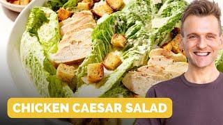 Chicken Caesar Salad | A classic recipe for everyone's favorite salad!