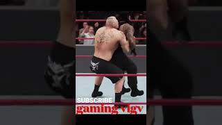 Roman Reigns vs Brock Lesnar Watch full video on gaming vigv#shorts