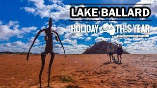 Lake Ballard... Clothing optional - Our epic road trip continues