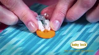 Button Fitting Foot Demonstration