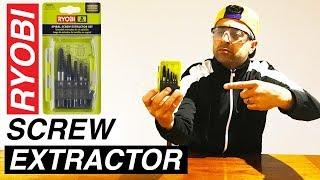 RYOBI Screw Extractor | How to use a screw extractor